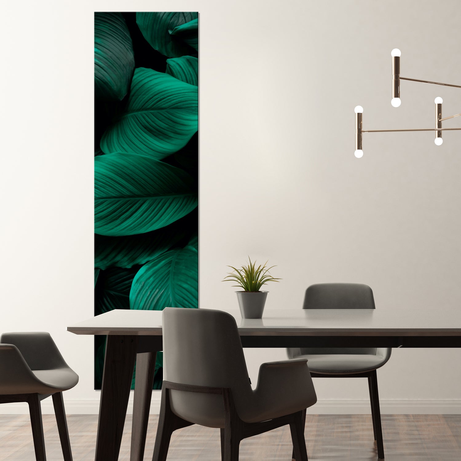 Termoarredo idraulico 150x59 cm interasse mm 50 Modello 'Leaf' Termocrea