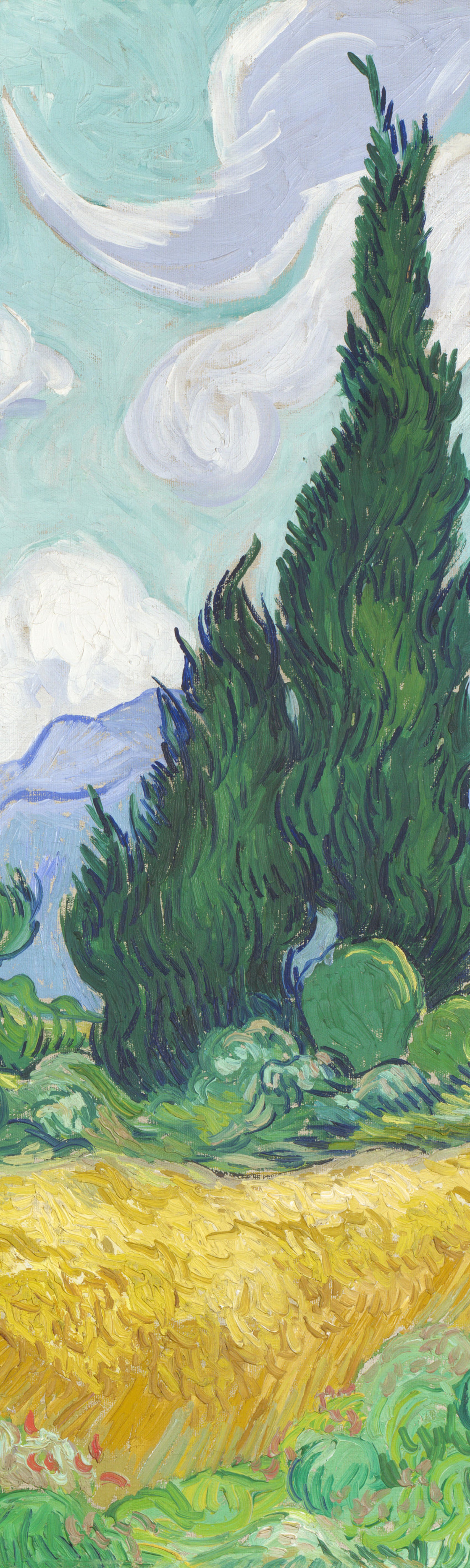 Termoarredo elettrico a piastra verticale 2020x62 cm modello 'Wheat' E-Termocrea Smart