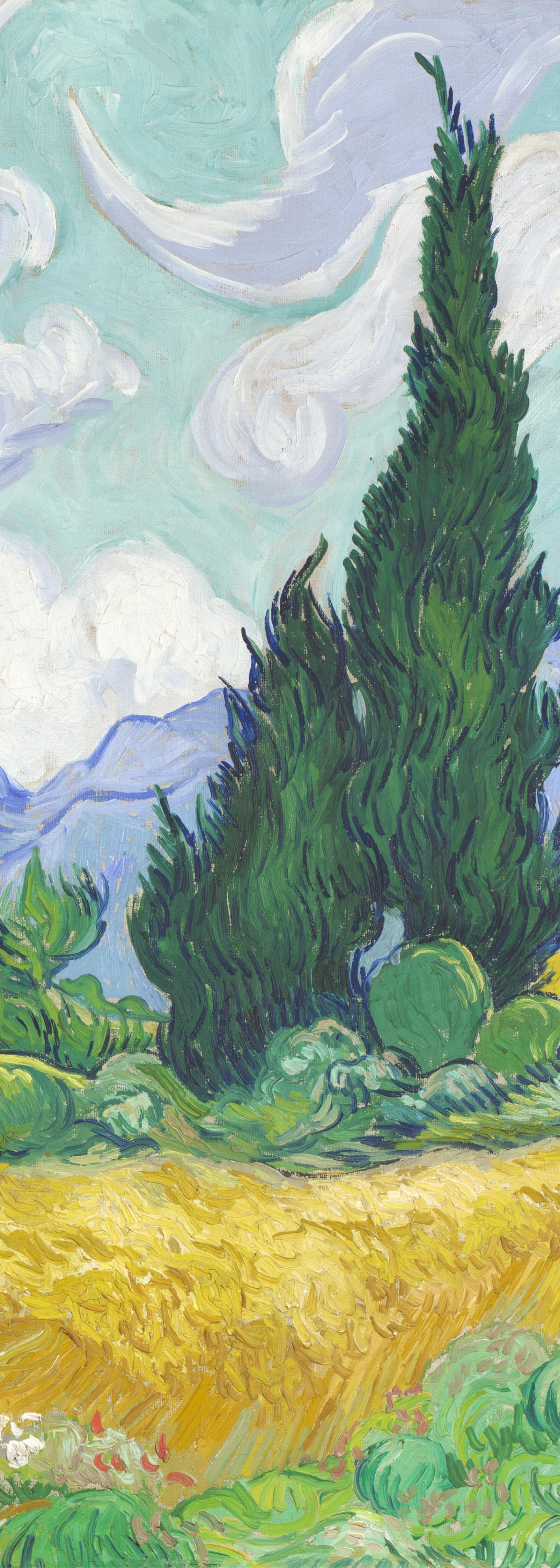 Termoarredo elettrico a piastra verticale 142x52 cm modello 'Wheat' E-Termocrea Smart