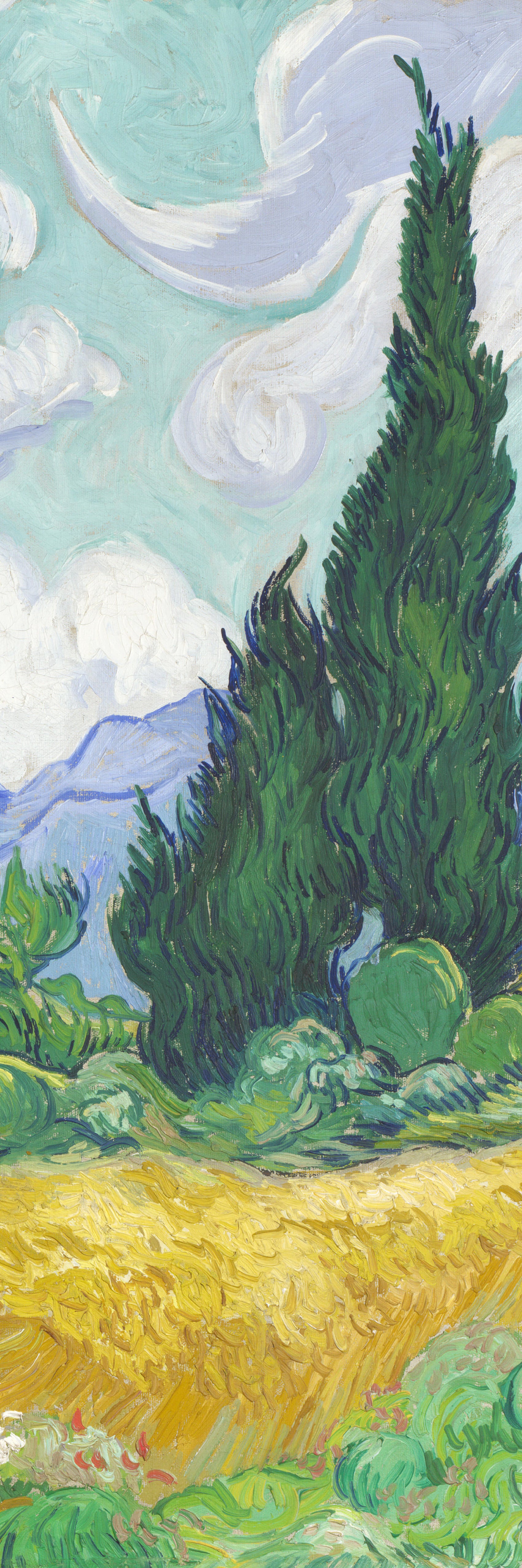 Termoarredo elettrico a piastra verticale 182x62 cm modello 'Wheat' E-Termocrea Smart