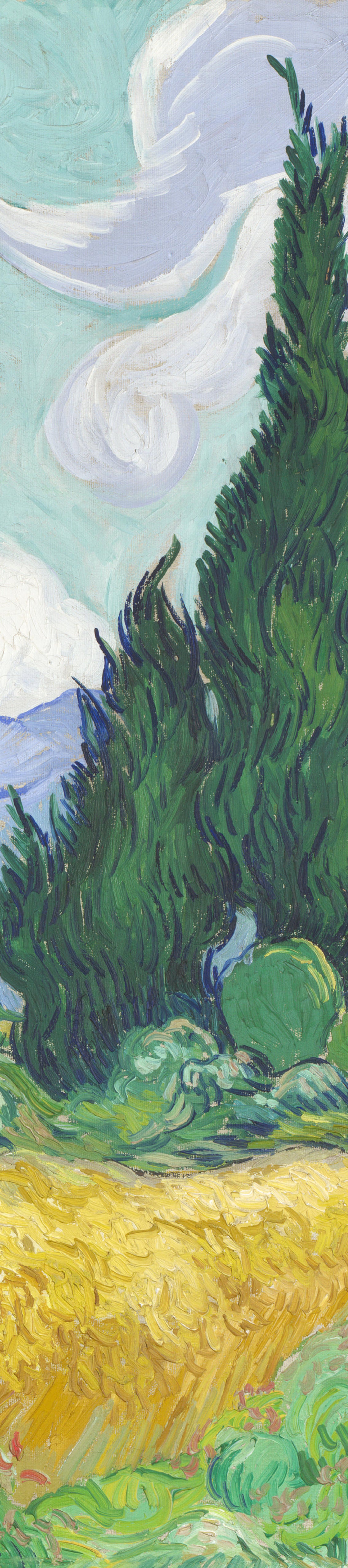 Termoarredo elettrico a piastra verticale 182x42 cm modello 'Wheat' E-Termocrea Smart