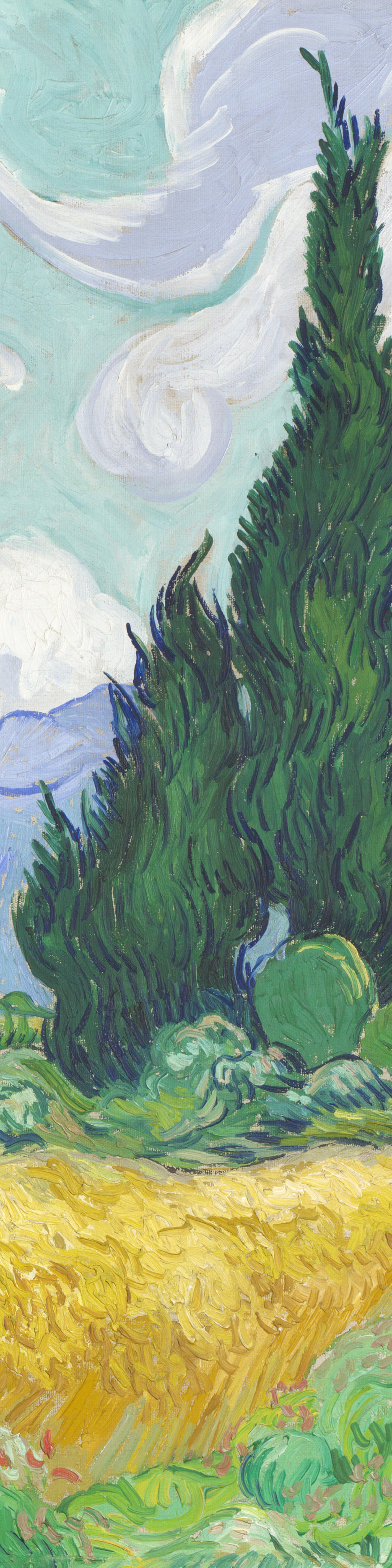 Termoarredo elettrico a piastra verticale 200x50 cm modello 'Wheat' E-Termocrea