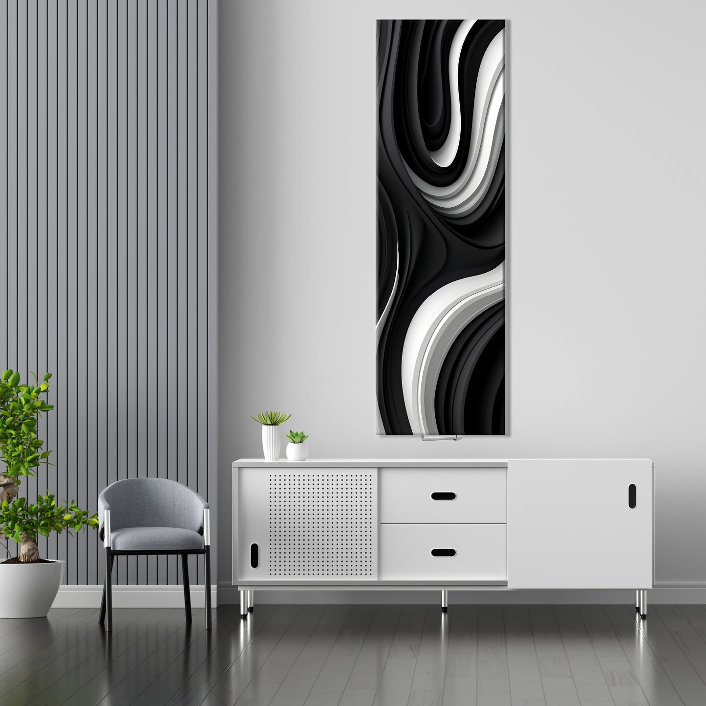 Termoarredo idraulico 120x51 cm interasse mm 50 Modello 'Onda' Termocrea