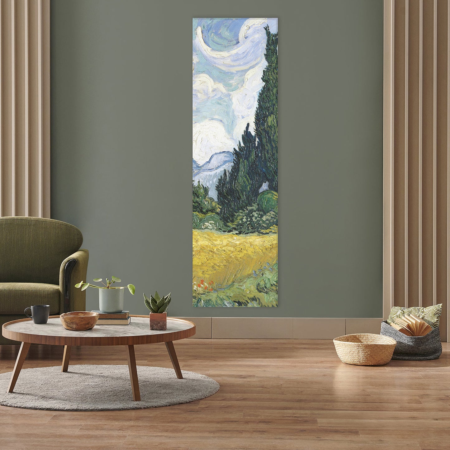 Termoarredo idraulico 120x36 cm interasse mm 50 Modello 'Wheat' Termocrea