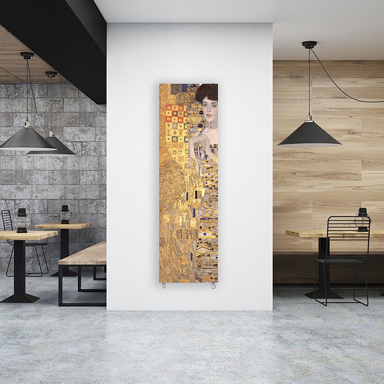 Termoarredo idraulico 150x51 cm interasse mm 50 Modello 'Adele' Termocrea