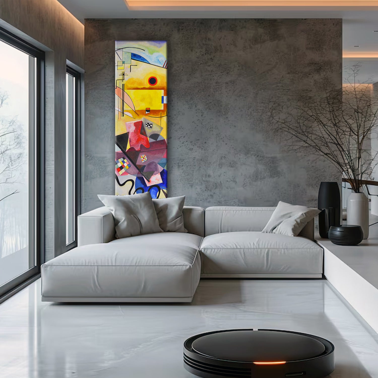 Termoarredo idraulico 150x59 cm interasse mm 50 Modello 'Klee' Termocrea