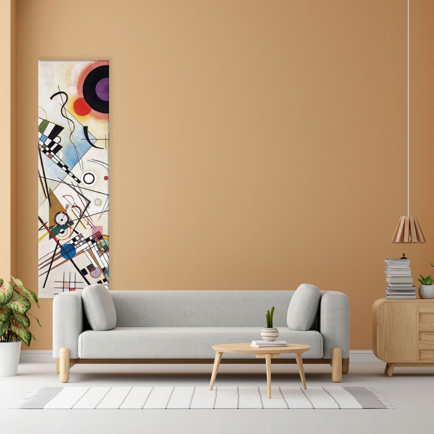 Termoarredo elettrico a piastra verticale 200x50 cm modello 'Kandy' E-Termocrea