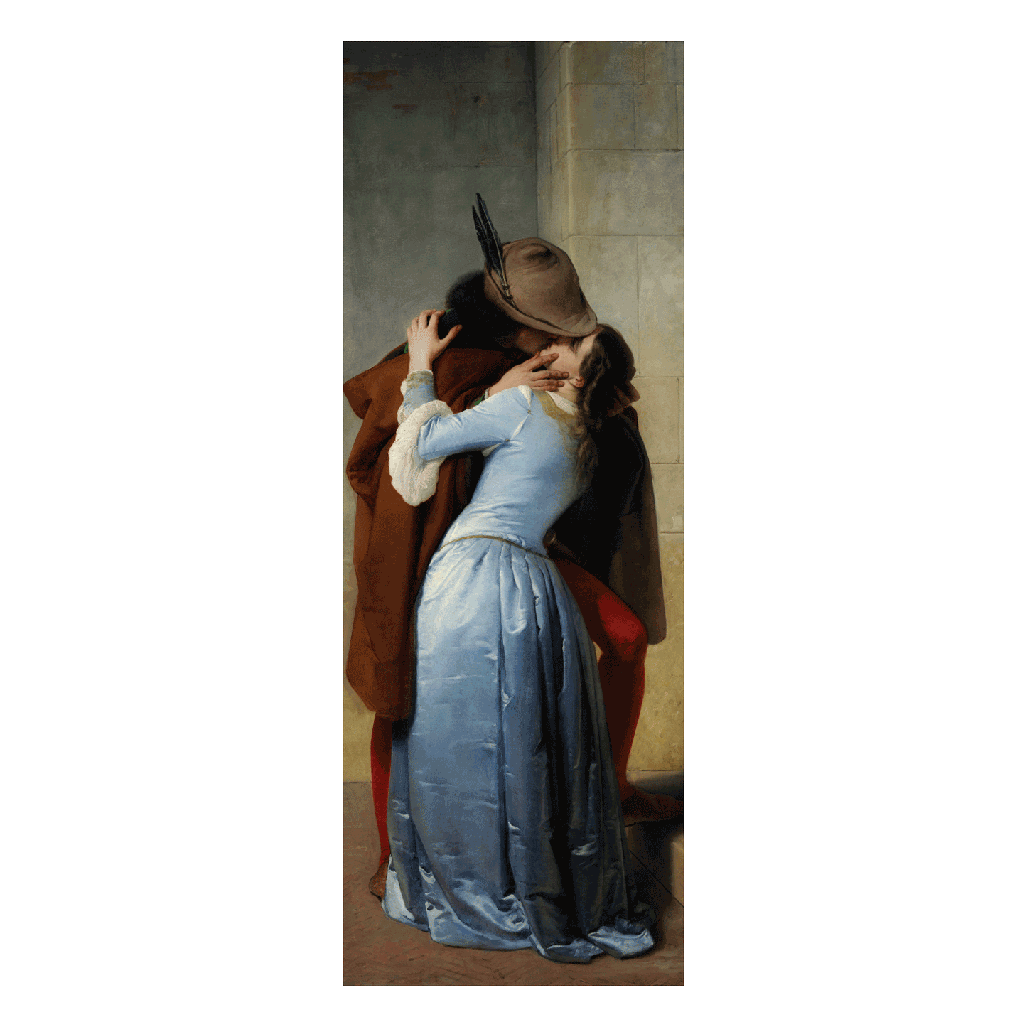 Termoarredo idraulico 150x51 cm interasse mm 50 Modello 'Il bacio di Hayez' Termocrea