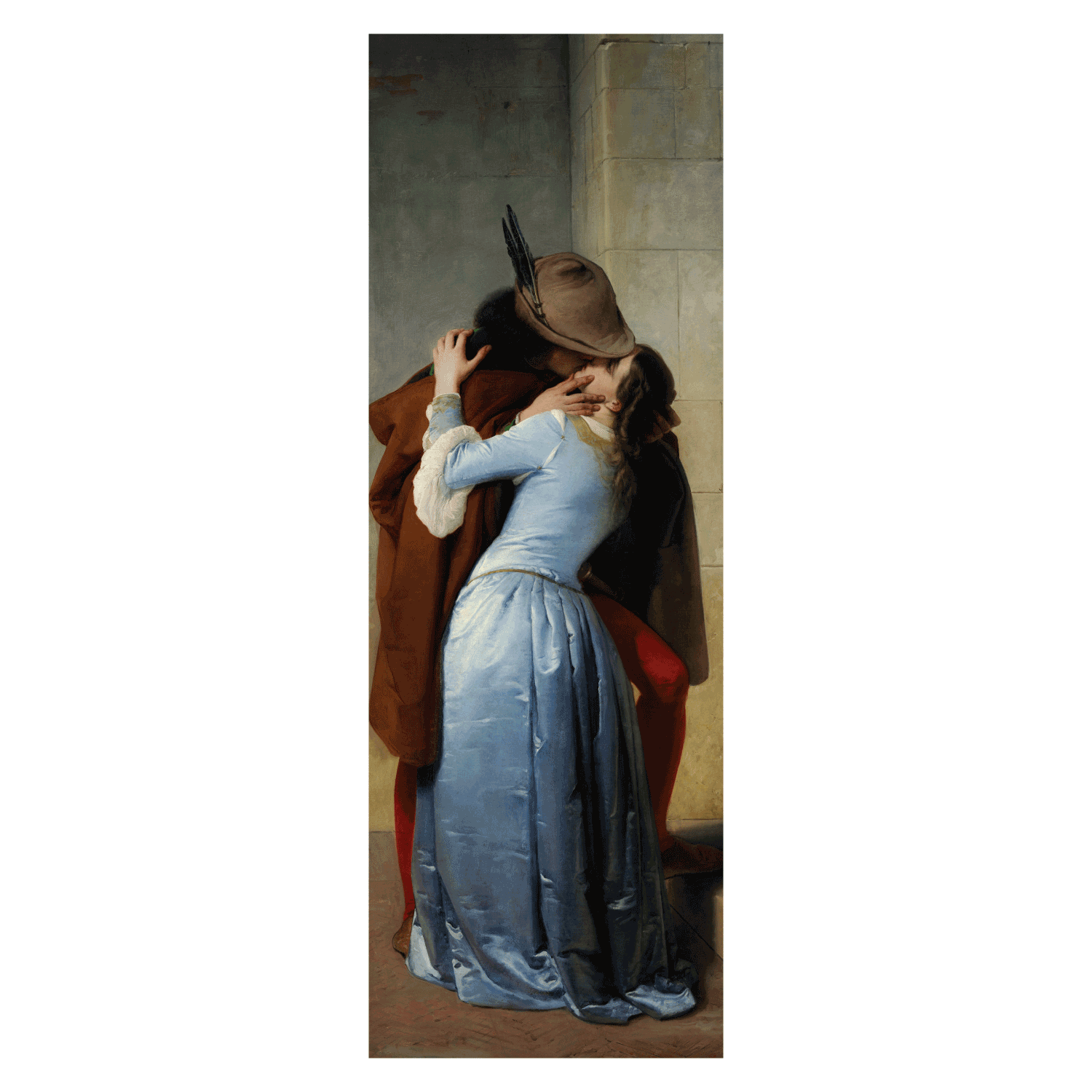 Termoarredo idraulico 180x59 cm interasse mm 50 Modello 'Il bacio di Hayez' Termocrea