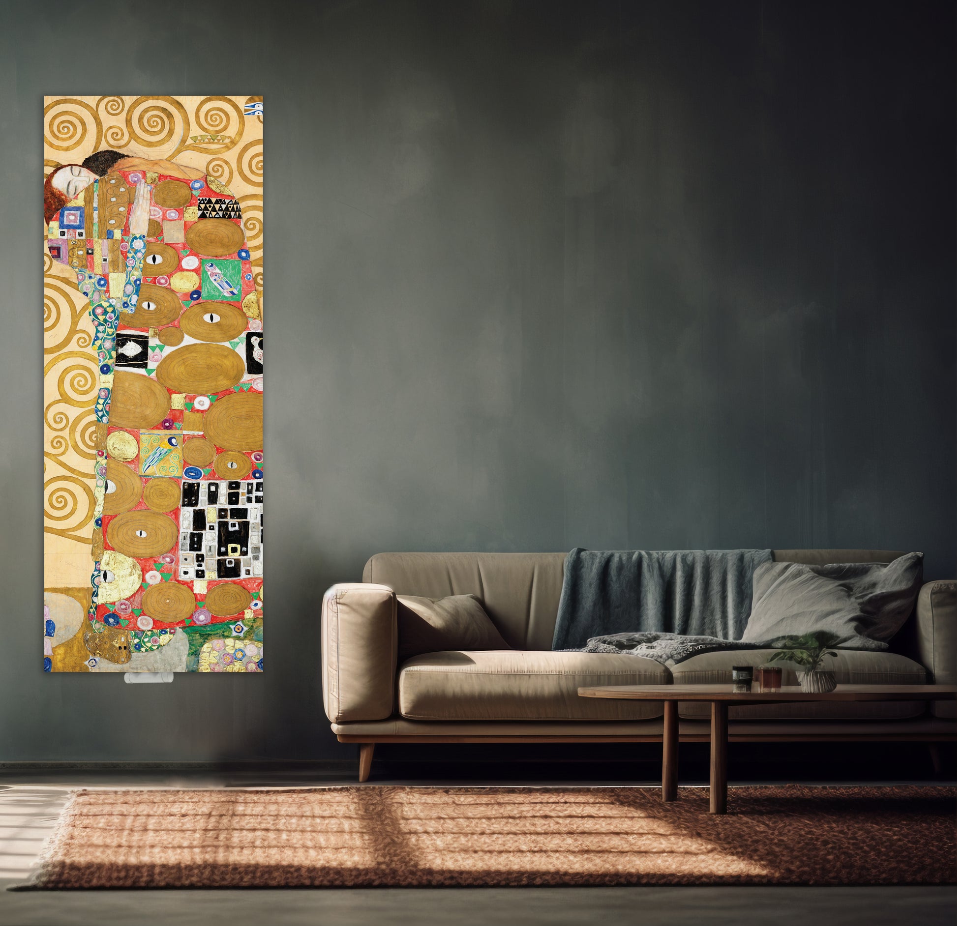 Termoarredo idraulico 180x51 cm interasse mm 50 Modello 'Hug' Termocrea