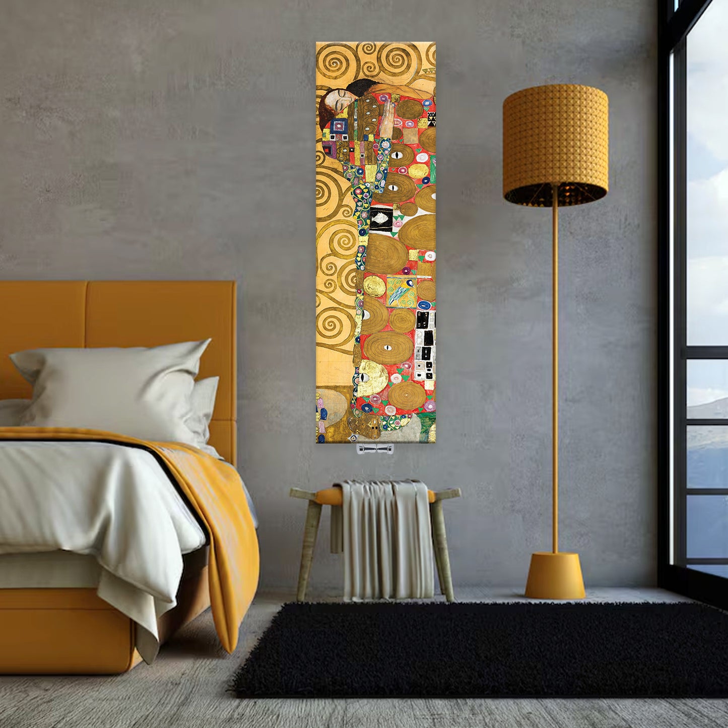 Termoarredo idraulico 180x36 cm interasse mm 50 Modello 'Hug' Termocrea