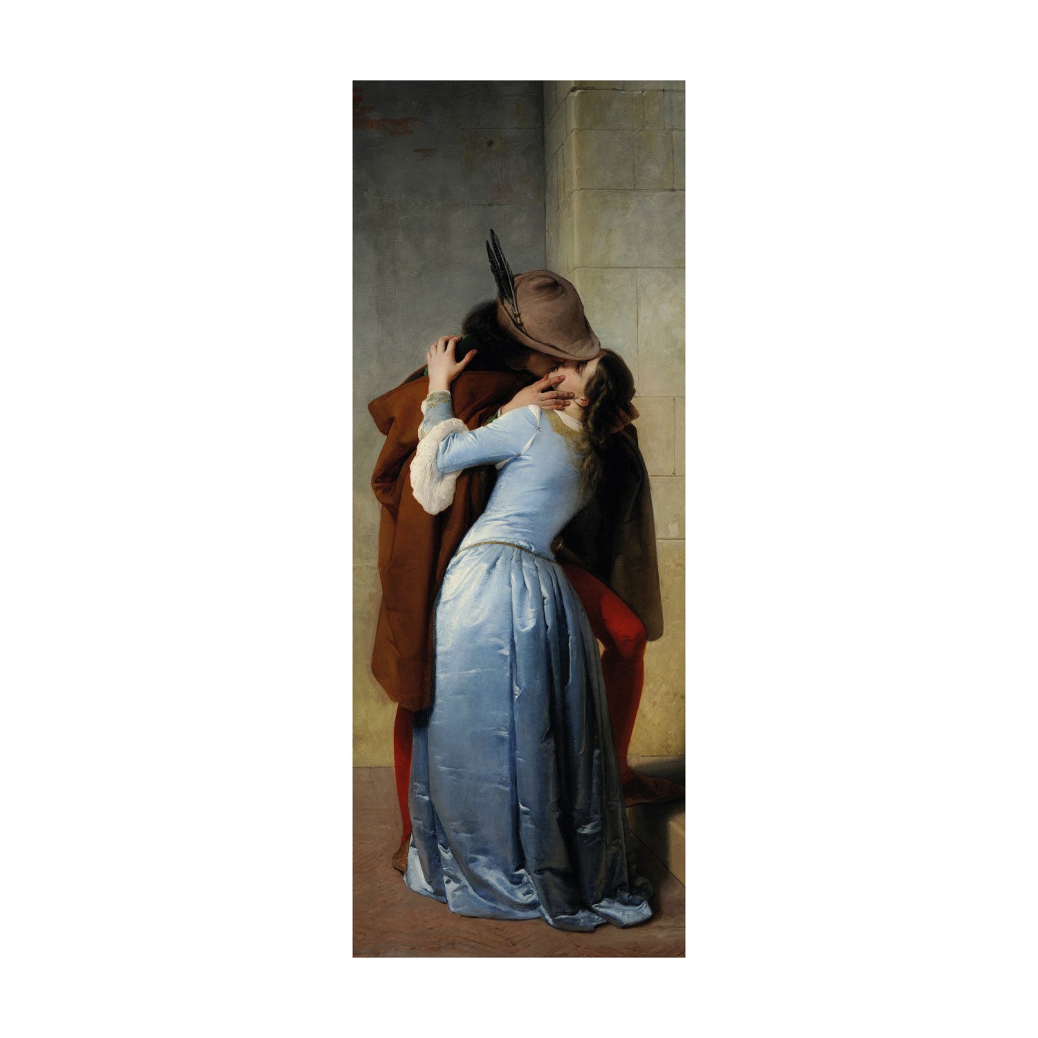 Termoarredo elettrico a piastra verticale 142x52 cm modello 'Il Bacio' E-Termocrea Smart