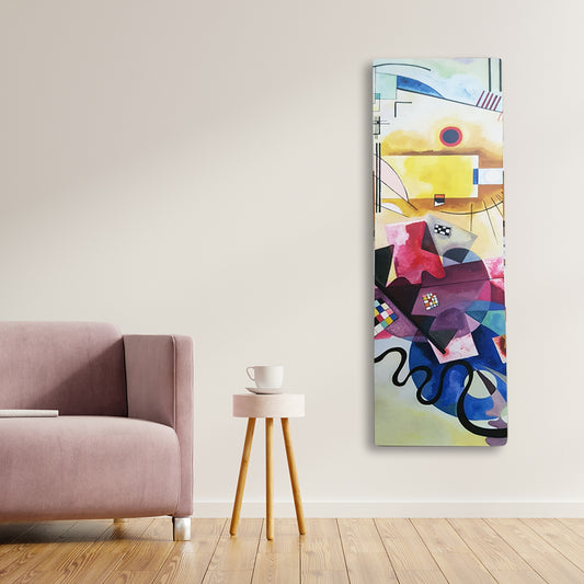 Termoarredo elettrico a piastra verticale 142x52 cm modello 'Klee' E-Termocrea Smart