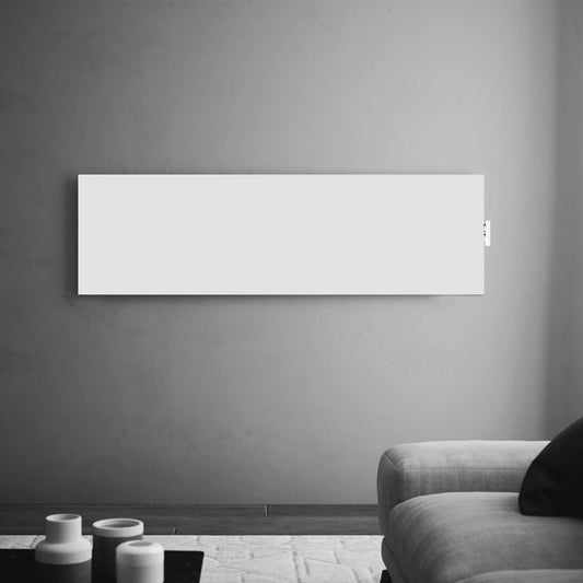 Termoarredo idraulico a piastra orizzontale 735x1800 mm interasse 50 mm modello TermoCrea Bianco