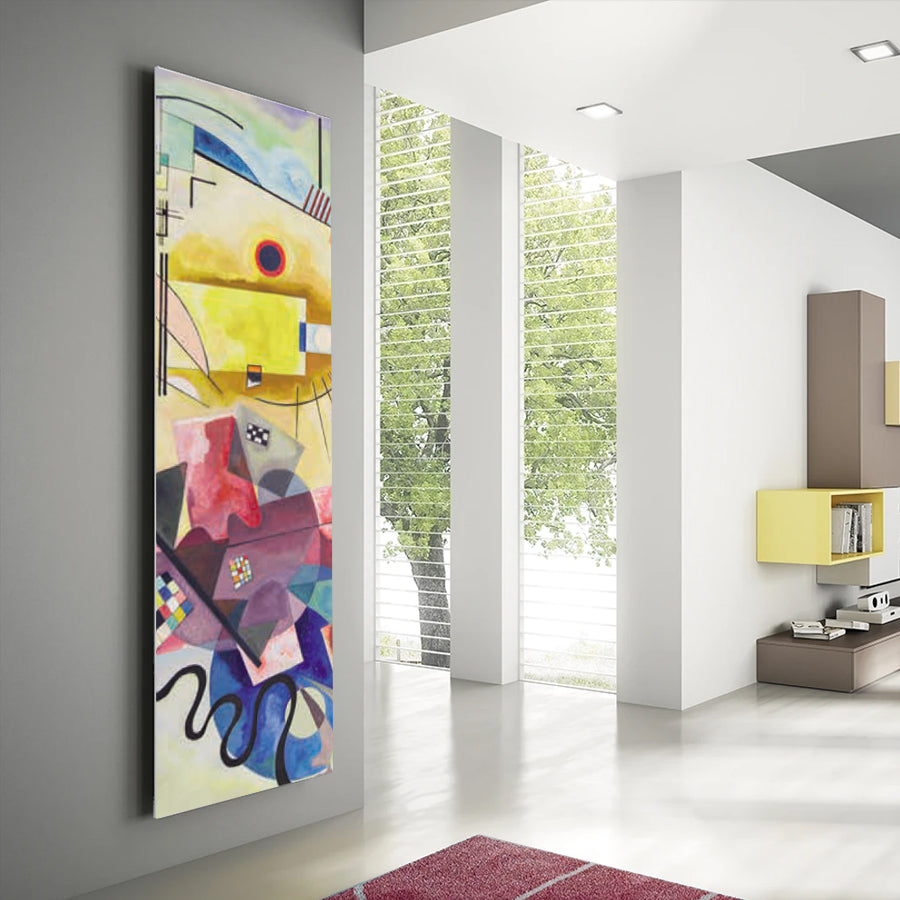 Termoarredo idraulico 120x36 cm interasse mm 50 Modello 'Klee' Termocrea
