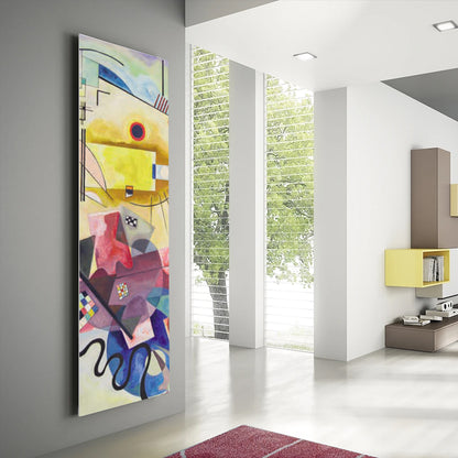 Termoarredo idraulico 120x36 cm interasse mm 50 Modello 'Klee' Termocrea