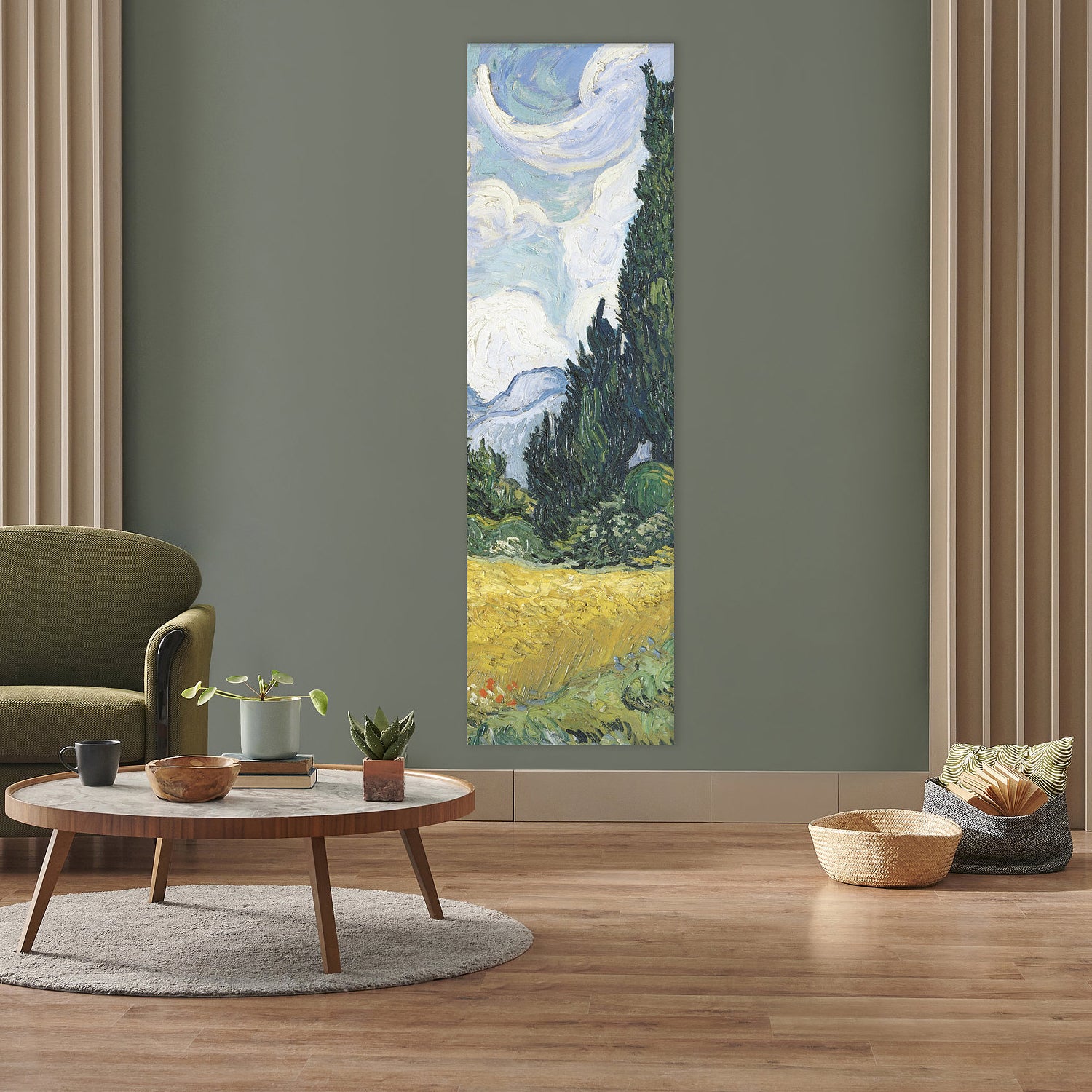 Termoarredo idraulico 120x36 cm interasse mm 50 Modello 'Wheat' Termocrea