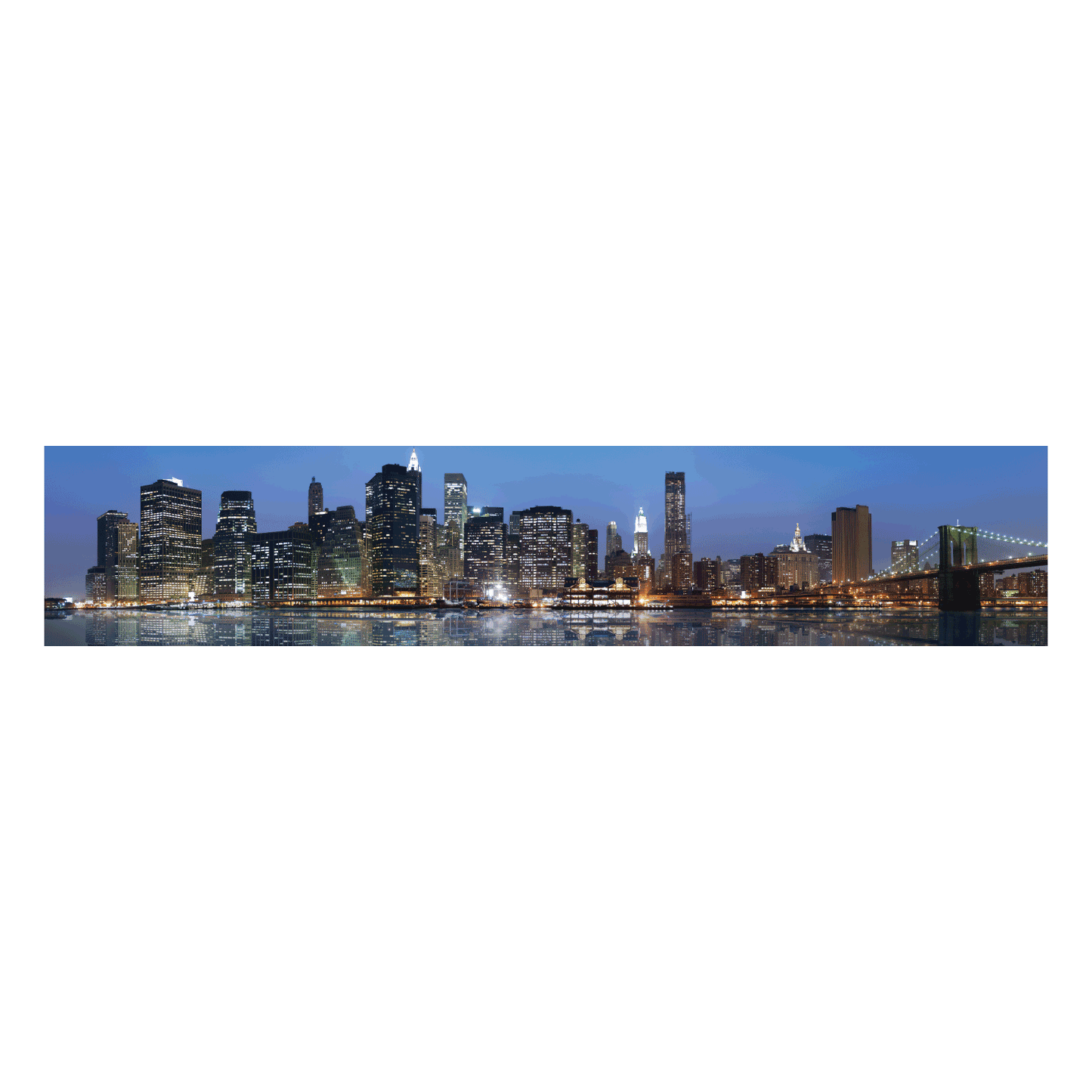 Termoarredo design linea TermoCrea Modello 'New York' cm 36x200 a piastra orizzontale interasse mm 50