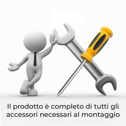 Termoarredo design linea TermoCrea Modello 'New York' cm 59x150 a piastra orizzontale interasse mm 50
