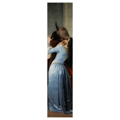 Termoarredo idraulico 180x36 cm interasse mm 50 Modello 'Il bacio di Hayez' Termocrea
