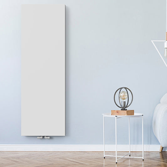 Termoarredo idraulico a piastra verticale modello TermoCrea Bianco 1200x360 mm interasse 50 mm By Scirocco
