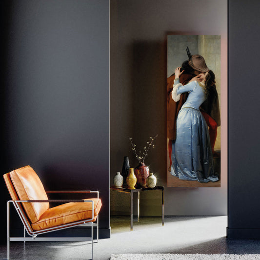 Termoarredo elettrico a piastra verticale 142x52 cm modello 'Il Bacio' E-Termocrea Smart
